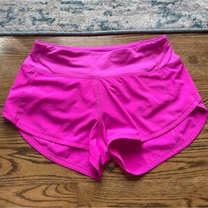 Lululemon POW PINK speed up short